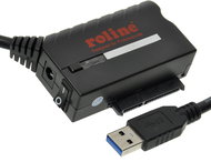  ROLINE Converter USB 3.0 -> SATA II, 2.5 "and 3.5" devices, AC adapter  - Adapter