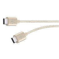 Belkin USB-C 2.0 (type-C) - USB-C metallic gold  1,8 m - Adatkábel