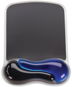 Kensington Duo Gel (blue/black) - Mouse Pad