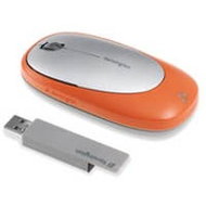 bezdrátová, Myš Kensington Wireless Ci75m oranžová (orange) optická, 1000dpi, 2 tlačítka + kolečko,  - Mouse