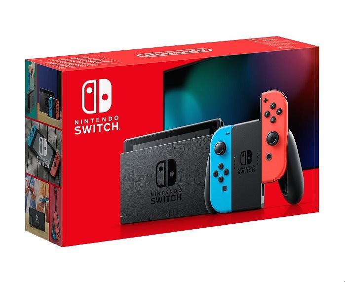 Nintendo Switch - Neon Red & Blue Joy-Con - Game Console | alza.sk