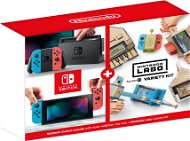 Nintendo Switch - Neon + Nintendo Labo Variety Kit - Game Console