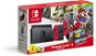 Nintendo Switch - Red + Super Mario Odyssey - Game Console