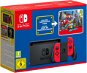 Nintendo Switch(red) + Super Mario Odyssey + The Super Mario Bros. Movie Aufkleber - Spielekonsole