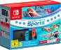 Herní konzole Nintendo Switch - Neon Red&Blue + Switch Sports + 3M NSO - Herní konzole