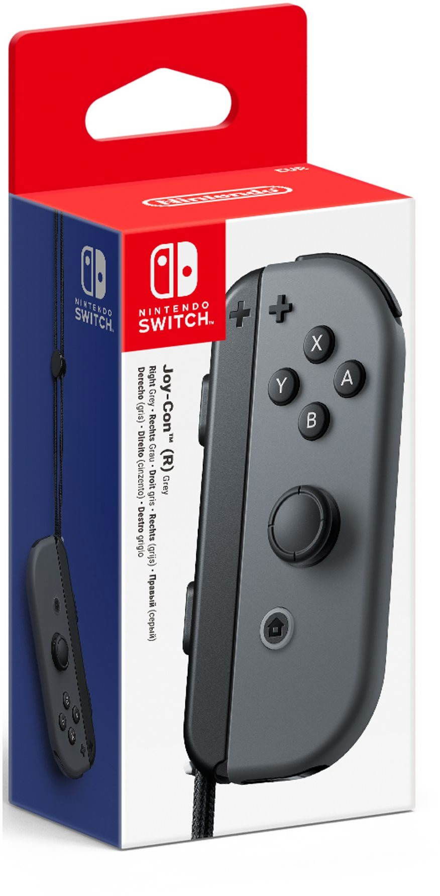 Nintendo Switch Joy-Con Right Grey - Gamepad | alza.sk