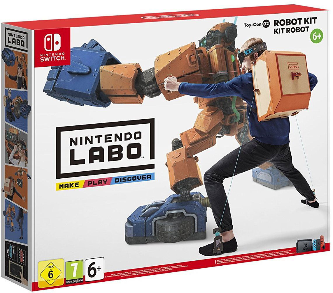 Does the nintendo labo clearance come with a game