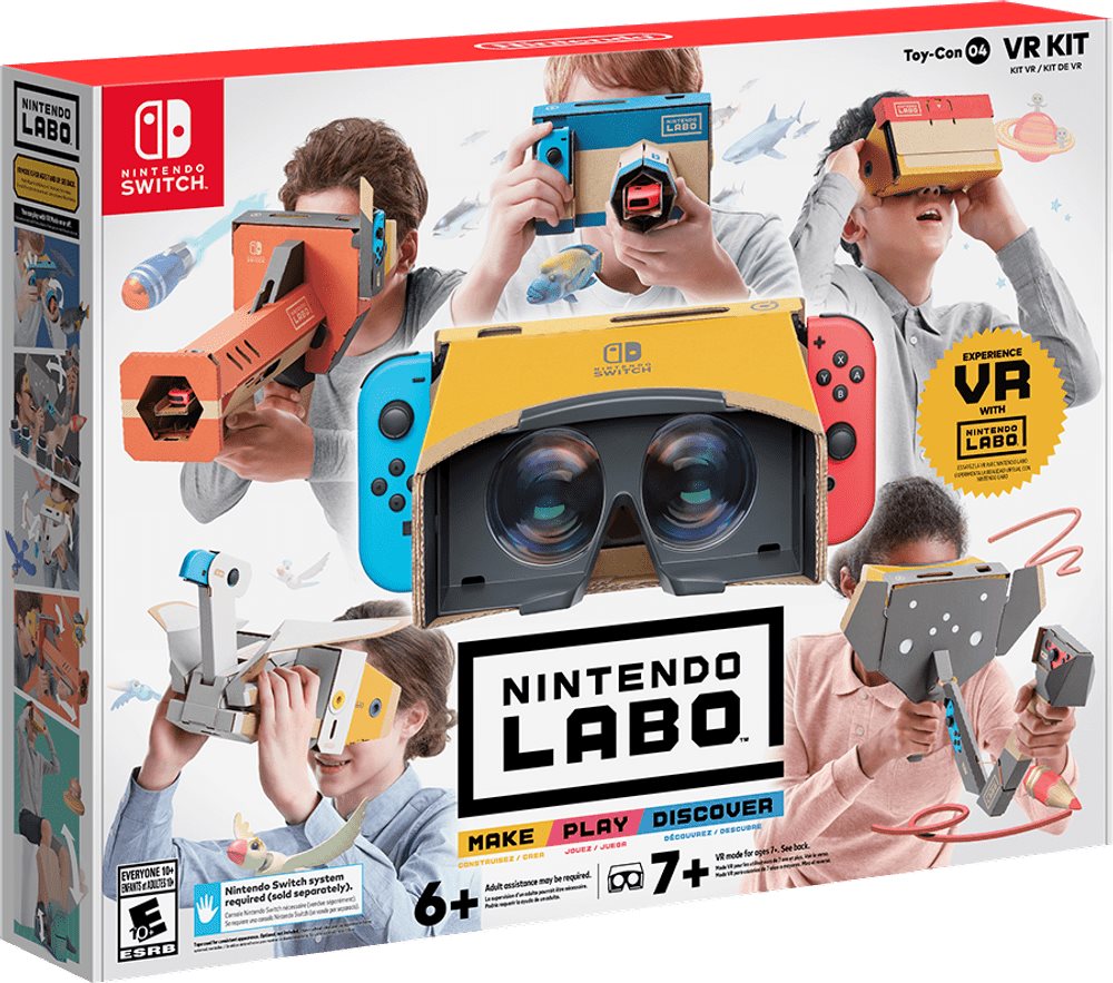 Nintendo switch deals toy con vr