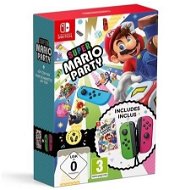 Nintendo Switch Joy-Con vezérlő zöld/rózsaszín + Super Mario Party - Kontroller