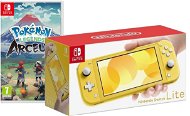Nintendo Switch Lite - Yellow + Pokémon Legends: Arceus - Game Console