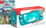 Nintendo Switch Lite - Turquoise + Pokémon Legends: Arceus - Spielekonsole