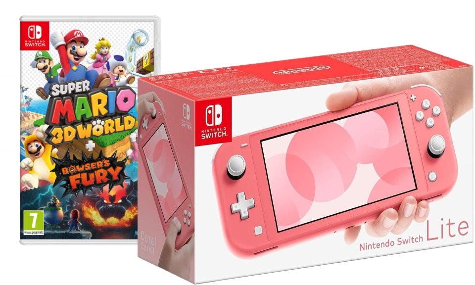 Nintendo switch lite super deals mario 3d world