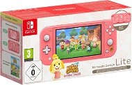 Nintendo Switch Lite - Coral + Animal Crossing New Horizons - Konzol