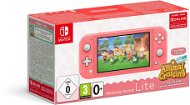 Nintendo Switch Lite - Coral + Animal Crossing + 3M NSO - Spielekonsole