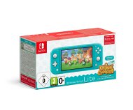 Nintendo Switch Lite - Turquoise + Animal Crossing + 3M NSO - Game Console