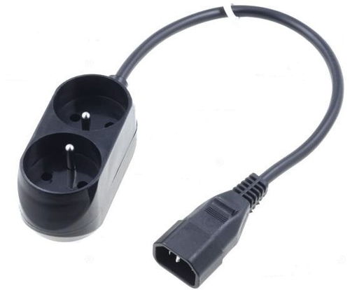 OEM Adapter auf USV (2 Steckdosen) - Adapter - Hauptbild