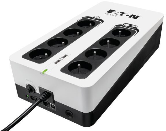 EATON UPS 3S 850 FR Tower, USB, USB töltő