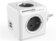 PowerCube Original USB - grau - Steckdose