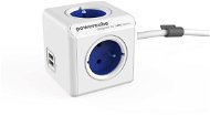 PowerCube Extended USB blau - Steckdose