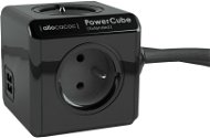 PowerCube Extended USB 3 m (Black) - Zásuvka