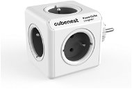 Cubenest Powercube Originál, 5× zásuviek, biela/sivá - Zásuvka