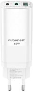 CubeNest S3D0 GaN Adapter 65W weiß - Netzladegerät