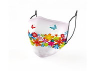 JARNÍ LOUKA - Nanorouška (dlouhodobé použití) DĚTSKÁ- za krk - Surgical Mask