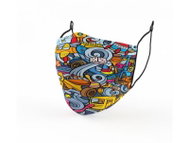 DĚTSKÝ POKOJÍČEK - Nanorouška (dlouhodobé použití) UNISIZE - za krk - Surgical Mask