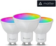 Nanoleaf Essentials Smart Matter GU10 Bulb 3PK - LED žiarovka