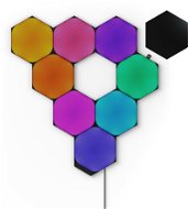 Nanoleaf Shapes Black Hexagons Starter Kit 9PK - LED lámpa