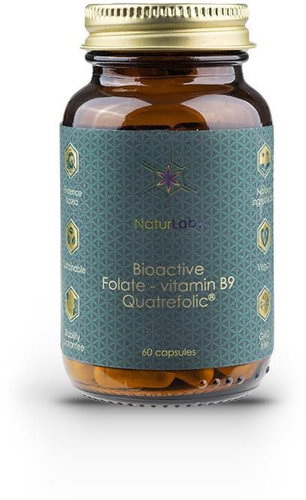 NaturLabs Bioactive Folate Quatrefolic®, 60 capsules - Dietary Supplement - Main image