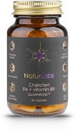 NaturLabs Železo chelátové + B9, 60 kapslí - Iron