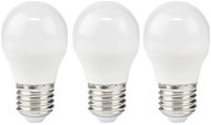 Nedis LED-Glühbirne, E27, G45, 4,9 W, 470 lm, 2700 K, 3 Stück - LED-Birne