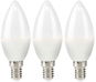 Nedis LED žárovka, E14, svíčka, 2,8 W, 250 lm, 2700 K, 3 kusy - LED Bulb