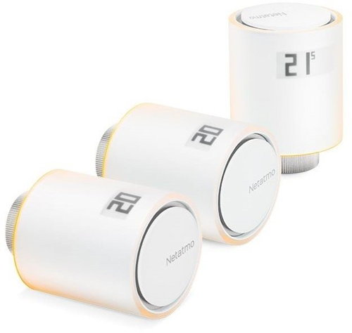 Netatmo 3 Smart Radiator Valves bundle - Termostatická hlavice - Main image