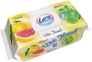 Lara vlhčené obrúsky 100 ks, klips grapefruit & lemon - Vlhčené obrúsky
