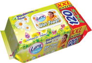 Lara wet wipes 120 pcs clip XXL CHAMOMILE - Wet Wipes