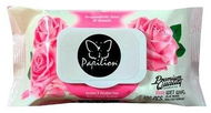 Wet Wipes Papilion wet wipes rose 100 clip - Vlhčené ubrousky