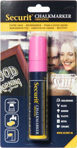 SECURIT Original, thick chalk marker, purple - Marker - Main image