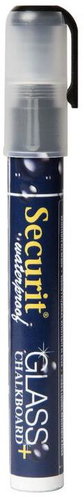 SECURIT Waterproof, medium waterproof marker, black - Marker - Main image