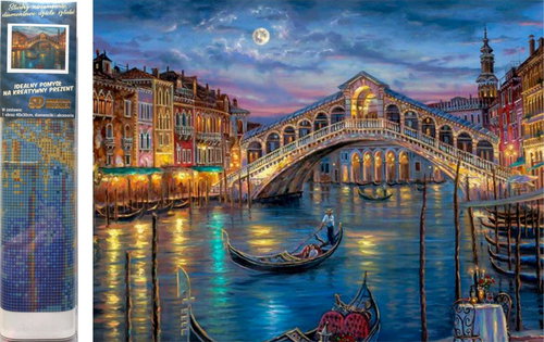 Norimpex Benátky 30 × 40 cm - Diamond Painting - Main image