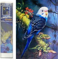 Norimpex Blue angel 30 × 40 cm - Diamond Painting