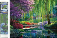 Norimpex Summer in the park 30 × 40 cm - Diamond Painting