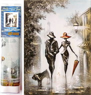 Norimpex Romantic walk 30 × 40 cm - Diamond Painting
