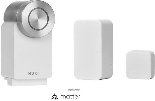 Nuki Smart Lock Pro (bílý) + dveřní senzor - Chytrý zámek - Hlavní obrázek