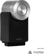 Nuki Smart Lock Pro 4. generace - černý (s podporou Matter) - Chytrý zámek