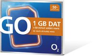 O2 Předplacená karta GO 1 GB - SIM karta