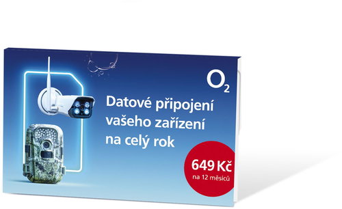 O2 Roční datové připojení 15GB (POUZE SIM BEZ PLACENÉ SLUŽBY) - SIM Card - Main image