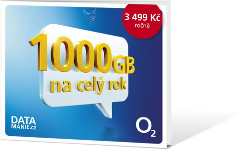 O2 Annual data connection 1TB - SIM Card - Main image