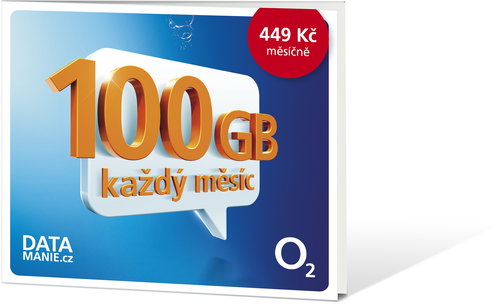 O2 Datamania 100GB - SIM Card - Main image